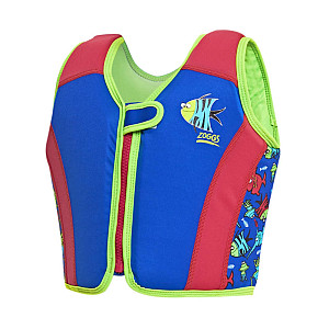 Gyermek úszómellény Zoggs SEA SAW SWIMSURE JACKET BLUE - 2/3 év (15/18 kg)