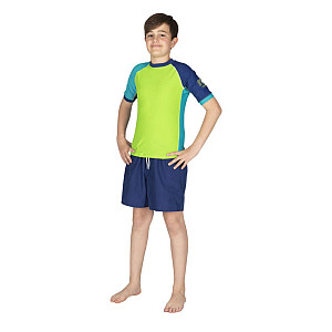 Fiú lycra ing Mares SEASIDE RASHGUARD SHIELD JR BOY