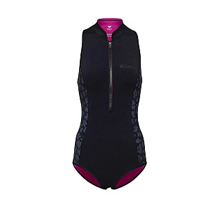 Női neoprén fürdőruha Roxy Swell Series 1 mm  - S fekete