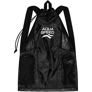Aqua Speed GEAR BAG hátizsák 40 literes - fekete