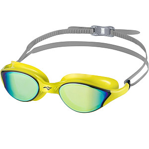 Aqua Speed ​​​​Vortex tükrös úszószemüveg tokkal, sárga