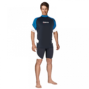 Férfi lycra póló Mares RASHGUARD LOOSE FIT, rövid ujjú