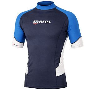 Férfi lycra póló Mares RASHGUARD, rövid ujjú