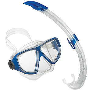 Búvárkészlet Aqua Lung COMBO OYSTER LX és AIRFLEX LX SNORKEL - kék