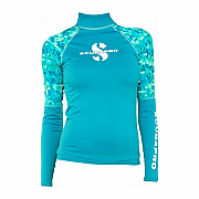 Női lycra póló Scubapro RASHGUARD CARIBBEAN UPF50, hosszú ujjú