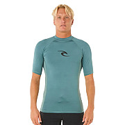 Férfi lycra póló RIP CURL WAVES, rövid ujjú