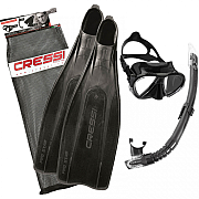 Snorkeling készlet Cressi SET PRO STAR BAG