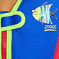 Gyermek úszómellény Zoggs SEA SAW SWIMSURE JACKET BLUE