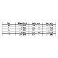 Férfi lycra ing Aqua Lung LOOSE FIT kék/fehér hosszú ujjú