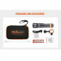 Videó zseblámpa Orcatorch D710V 2000 lm