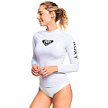 Női lycra póló Roxy Bright White hosszú ujjú