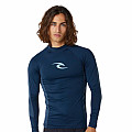 Férfi lycra póló RIP CURL WAVES, hosszú ujjú
