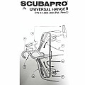Scubapro UNIVERSAL HANGER akasztó