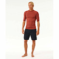 Férfi lycra póló RIP CURL DAWN PATROL, rövid ujjú