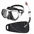 Búvárkészlet maszk és légzőcső Dive Team DEEP VISION antifog