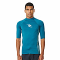 Férfi lycra póló RIP CURL WAVES, rövid ujjú