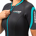 Neoprén rövid Cressi PLAYA LADY 2,5 mm aqua