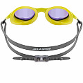 Aqua Speed ​​​​Vortex tükrös úszószemüveg tokkal, sárga