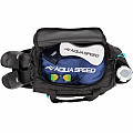 Utazótáska Aqua Speed SPORT DUFFLE BAG M 35L - fekete/türkiz
