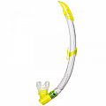 Gyermek légzőcső Aqua Lung AIRFLEX PURGE LX MIDI - sárga