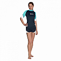 Női póló Mares RASHGUARD LOOSE FIT SHE DIVES, rövid ujjú