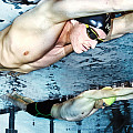 Férfi versenyző fürdőruha Michael Phelps MPulse - DE3 XS/S