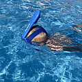 Gyermek teljes arcú sznorkelező maszk Agama DORY 4 évtől