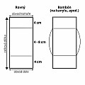 Vízálló huzat neoprén kar hüvely - 5 mm-es mandzsettával