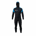 Férfi neoprén Agama DIVER 7 mm fekete/kék