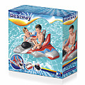 Felfújható nyugágy Bestway 41443 GALAXY GLIDER Fighter 136 x 135 cm szürke