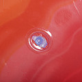 Felfújható gyűrű Bestway 36163 RAINBOW RIBBON TUBE JELLY 115 cm piros