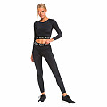 Női lycra póló Roxy FITNESS CROP, hosszú ujjú