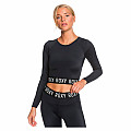 Női lycra póló Roxy FITNESS CROP, hosszú ujjú