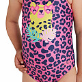 Lány fürdőruha Zoggs CROSSBACK KIDS GIRLS KITTEN SAFARI